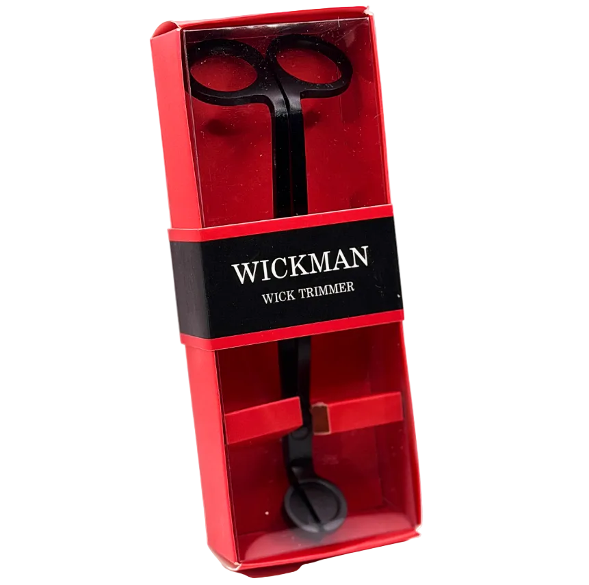 Wickman wick trimmer in red packaging on a white background